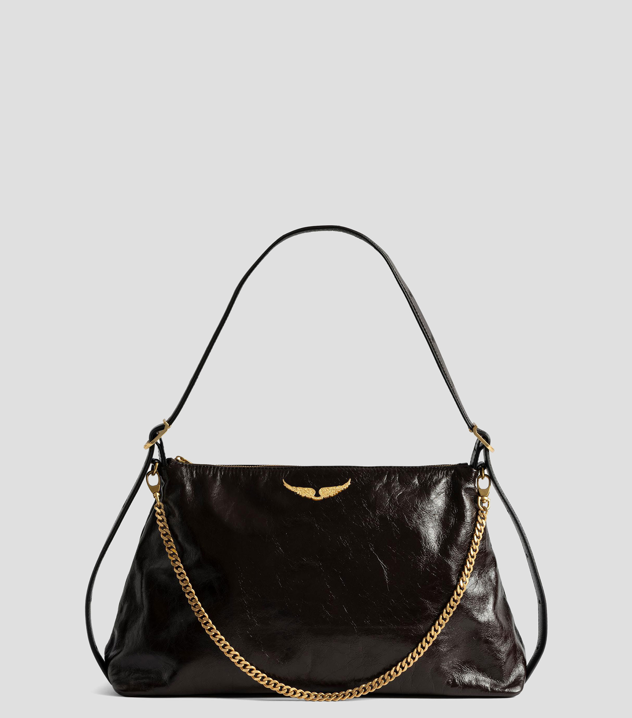 Bolsa shoulder en piel Jim Vintage lisa Mujer